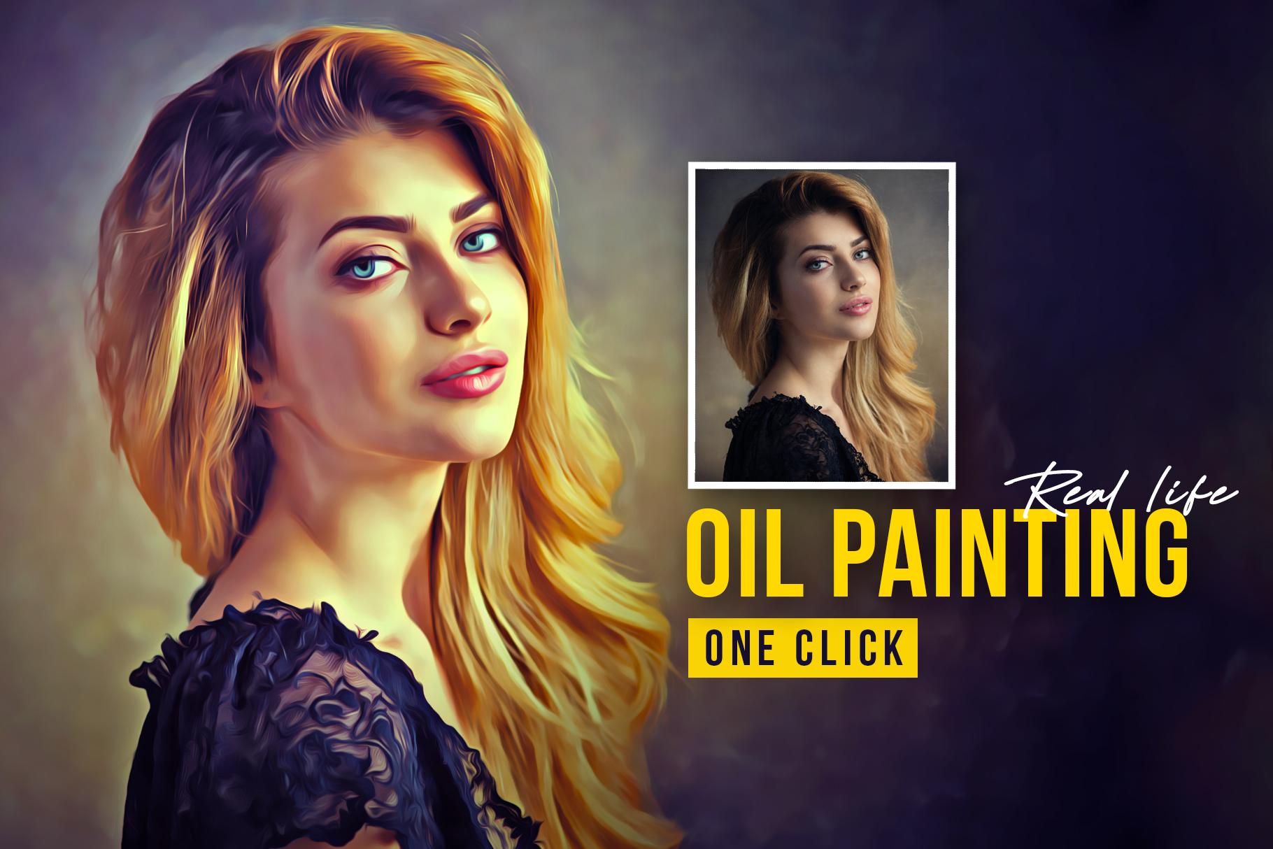 Real Life Oil Painting, Addons GraphicRiver